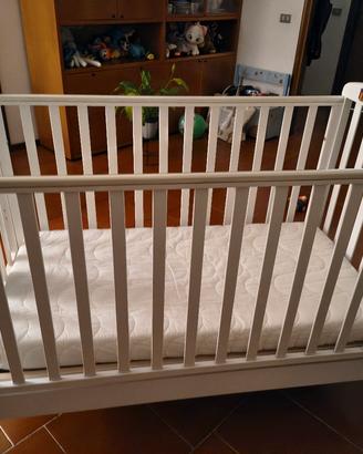 lettino per bambini completo di materasso 