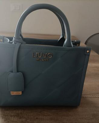borsa liu jo ridhi tote blu denim