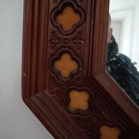 Specchio in legno vintage anni 60