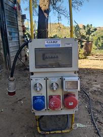 Carrelino con quadro elettrico + prolunga