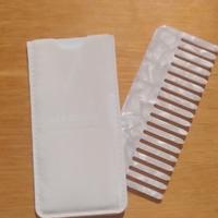 Pettine da borsa / viaggio Alfaparf bianco perla