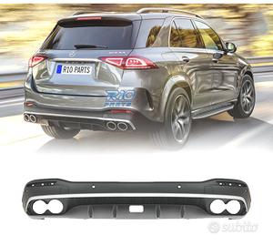 DIFFUSORE MERCEDES W167 20- LOOK GLE 53 NERO CROMA