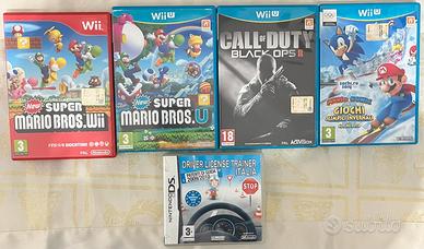 Giochi Wii U super Mario Bros Sonic