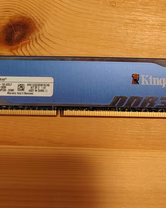 RAM DDR3 2GB Kingston HyperX Blu 1333MHz