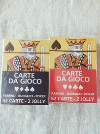Carte da gioco plastificate 