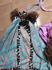 Costume Carnevale stile Principessa/regina 3 pezzi