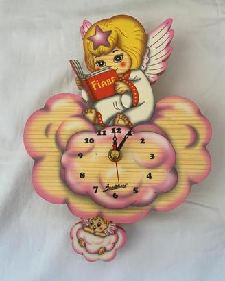 Orologio a pendolo rosa Bertolucci nuovo
