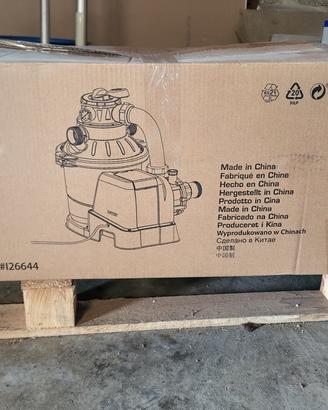 Pompa e filtro piscina