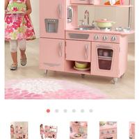 Cucina Kidkraft legno rosa