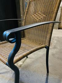 sedie terrazzo o giardino