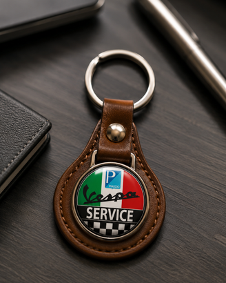 Portachiavi tipo VESPA Service