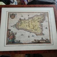 cartina geografica Sicilia 