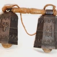 Campane tibetane in bronzo, Antiche XIX secolo