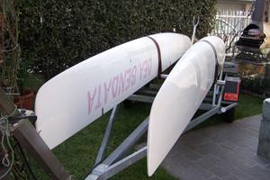 Carrello DELTA per derive con suporto albero