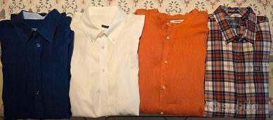 Set 4 camicie lino cotone