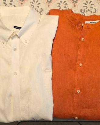 Set 4 camicie lino cotone