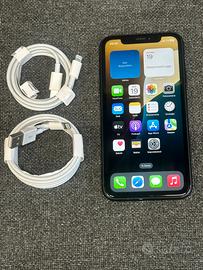 IPhone XR nero 128GB perfetto batteria 100%