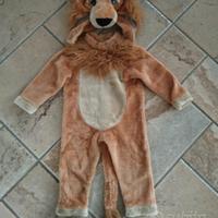 costume carnevale leone