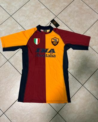 Maglietta retro as roma francesco totti 2001/2002