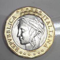 Moneta da 1000 lire sbagliata 1997 FDC