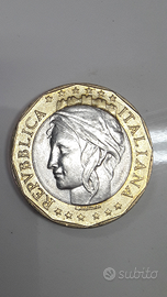 Moneta da 1000 lire sbagliata 1997 FDC