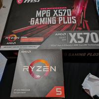 scheda madre +cpu Amd usate