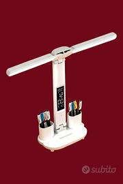 Lampada LED doppia testa con display. Nuova!