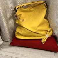 borsa a sacco gialla