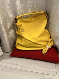 borsa a sacco gialla