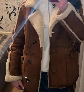 Cappotto di pelle naturale