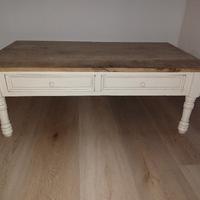 TAVOLINO DA SALOTTO IN LEGNO MASSELLO 