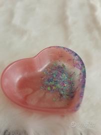 Ciotola Cuore in Resina 