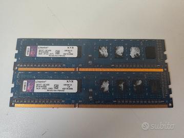 2X RAM Kingston ValueRAM 2GB