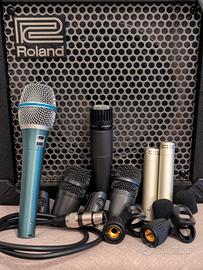 Bundle Microfoni Musica Chitarra Voce Ampli Prod