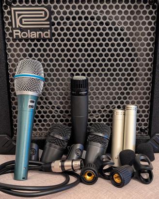 Bundle Microfoni Musica Chitarra Voce Ampli Prod