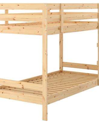 MYDAL: letto a castello in legno IKEA