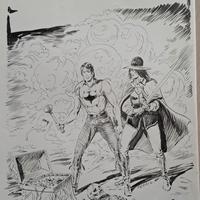 Copertina originale Zagor n° 605