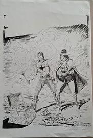 Copertina originale Zagor n° 605