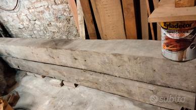 Travi in legno di rovere