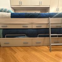 Letto attrezzati per ragazzi