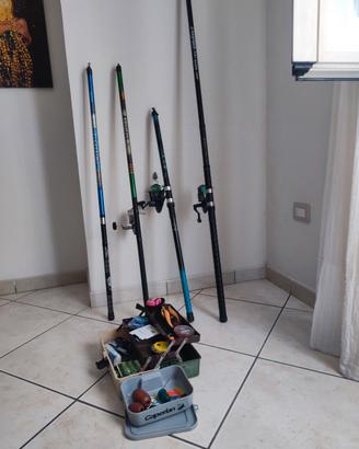 Canne da Pesca  per spinning, surfcasting e bolog