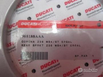 Corona in Ergal Z36 X Ducati Monster S4/St