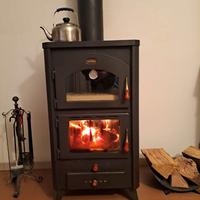 Stufa legna pirty con forno