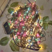 luci intermittenti Natalizie colorate 