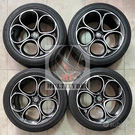 Cerchi 20 diamantati pneumatici Alfa Romeo Stelvio