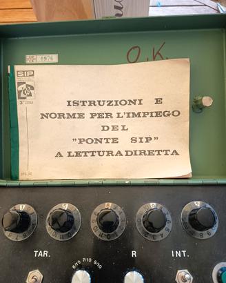 ponte sip a lettura diretta