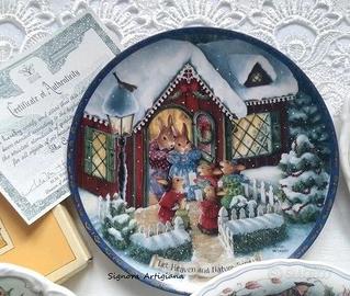 Piatto Susan Wheeler Holly Pond Hill. Con scatola