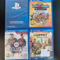 🎮 Lotto Giochi PS Vita -4 Titoli Nuovi/Sigillati 🎮