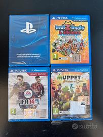🎮 Lotto Giochi PS Vita -4 Titoli Nuovi/Sigillati 🎮