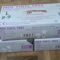 Guanti in vinile senza polvere - Large - 8 / 9